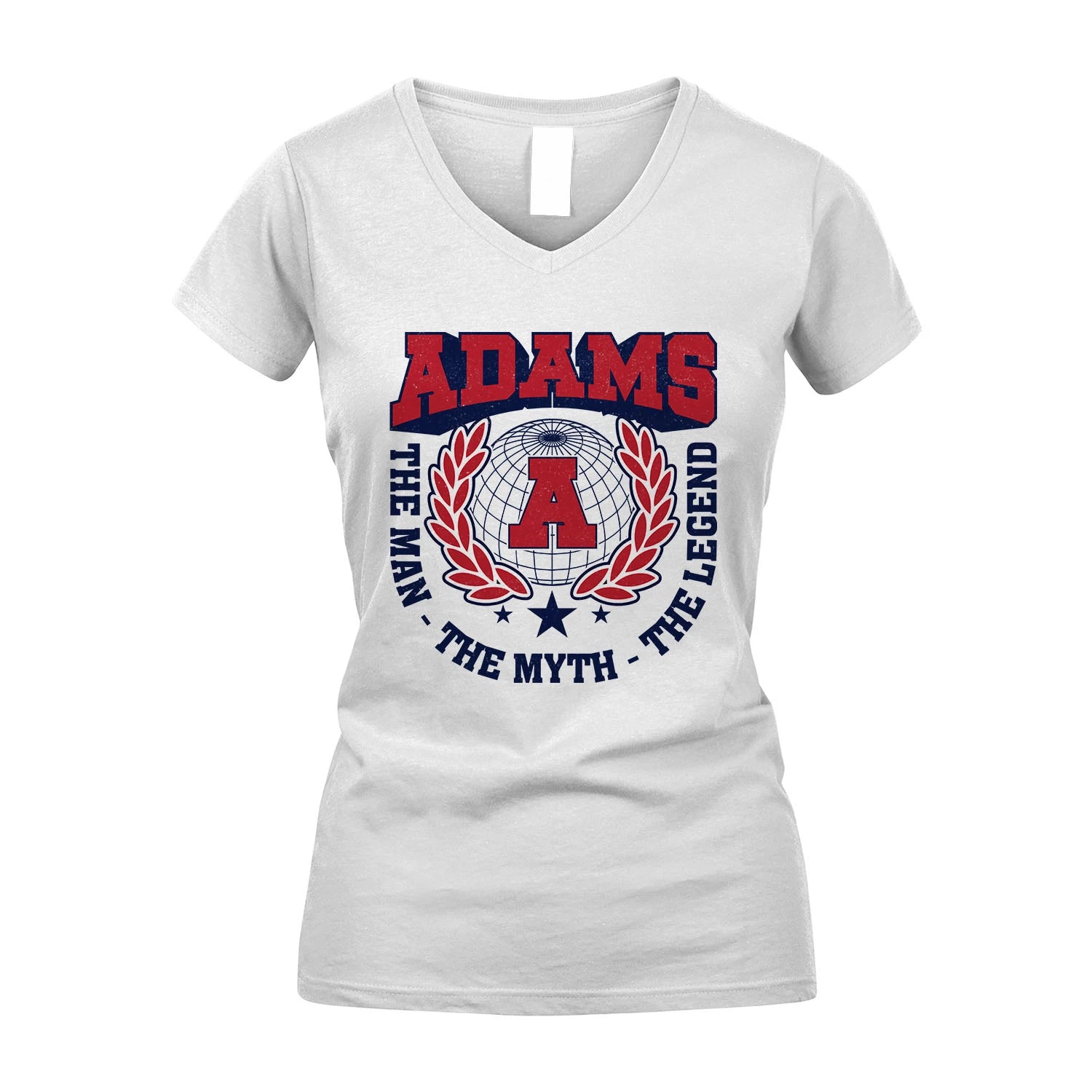 The Man The Myth The Legend Logo Shirt ADAMS M1-30