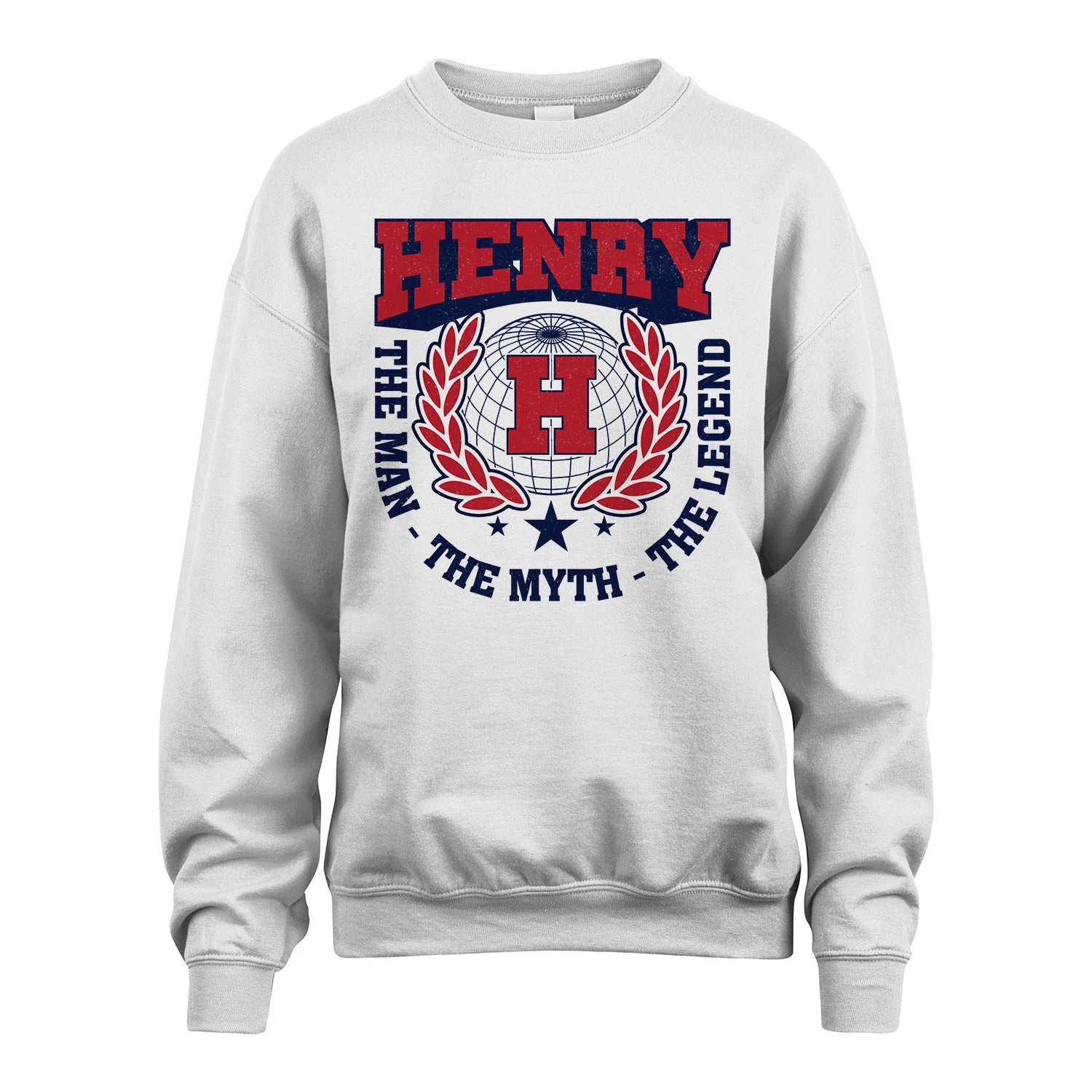 The Man The Myth The Legend Logo Shirt HENRY M1-30