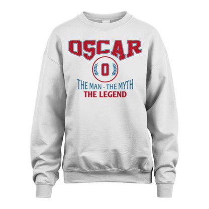 The Man The Myth The Legend Jet Style Shirt OSCAR M1-9