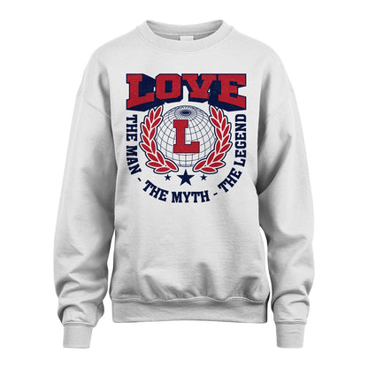 The Man The Myth The Legend Logo Shirt LOVE M1-30
