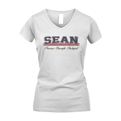 The Man The Myth The Legend Vintage Shirt SEAN M1-6