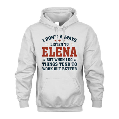 I Don't Always Listen To... ELENA M1-2