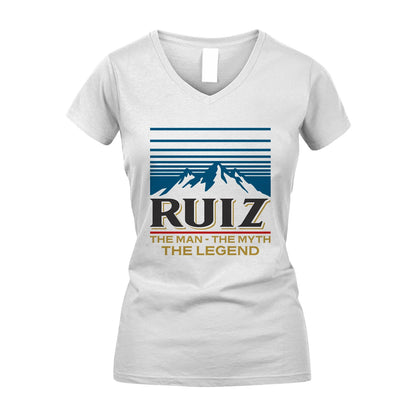 The Man The Myth The Legend Vintage Mountain Shirt RUIZ M1-19