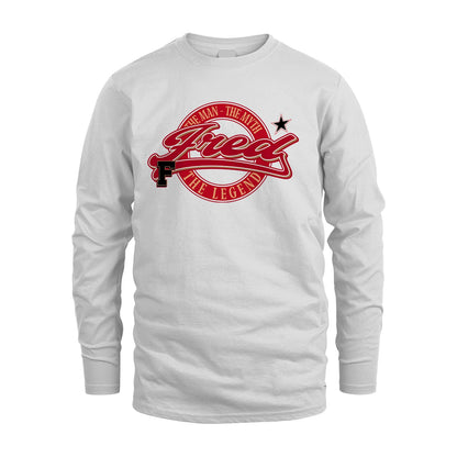 The Man The Myth The Legend Sporty Shirt FRED M1-14