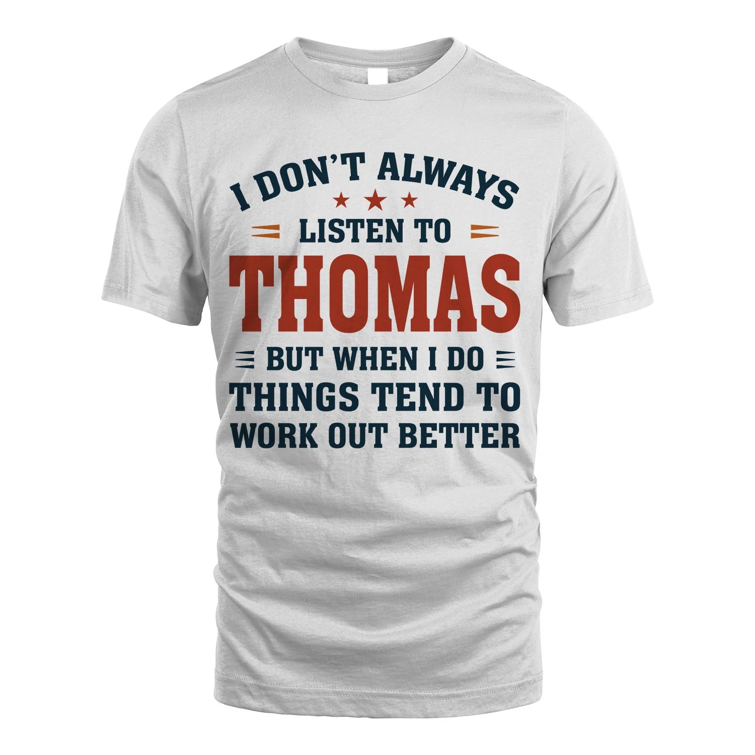 I Don't Always Listen To... THOMAS M1-2