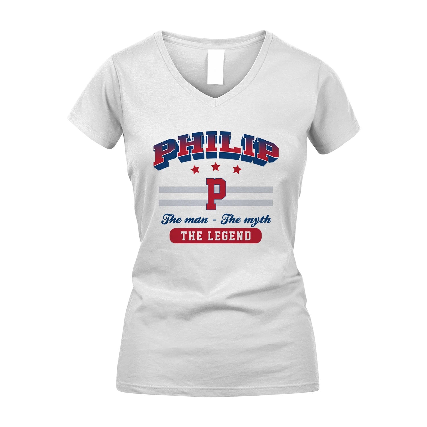 The Man The Myth The Legend With Your Name Shirt PHILIP M1-35