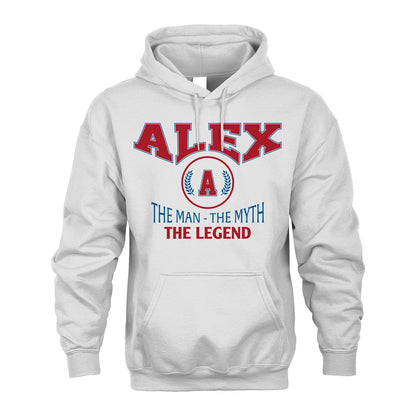 The Man The Myth The Legend Jet Style Shirt ALEX M1-9