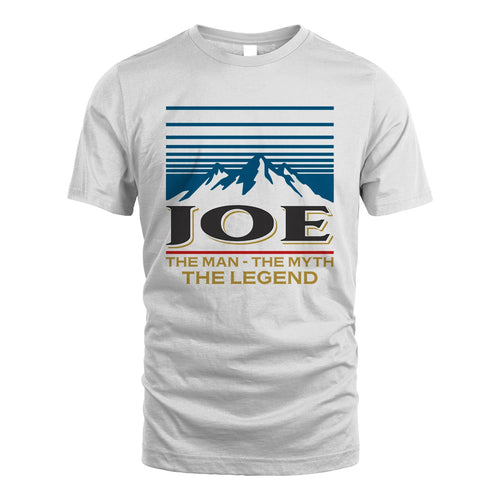 The Man The Myth The Legend Vintage Mountain Shirt JOE M1-19