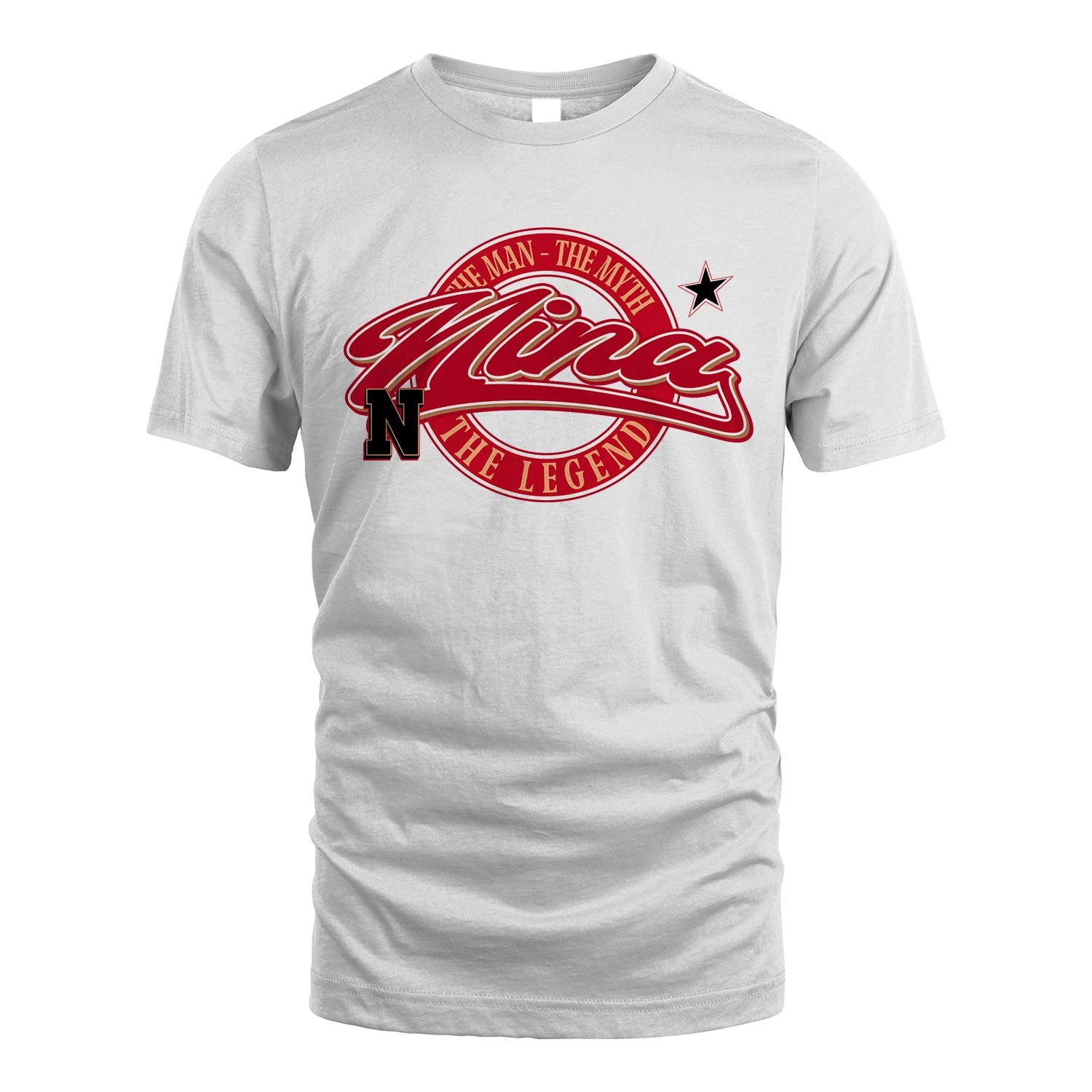 The Man The Myth The Legend Sporty Shirt NINA M1-14