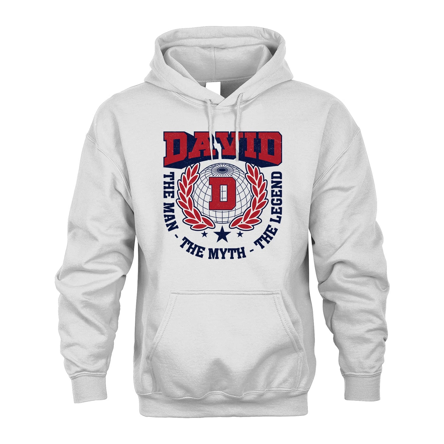 The Man The Myth The Legend Logo Shirt DAVID M1-30