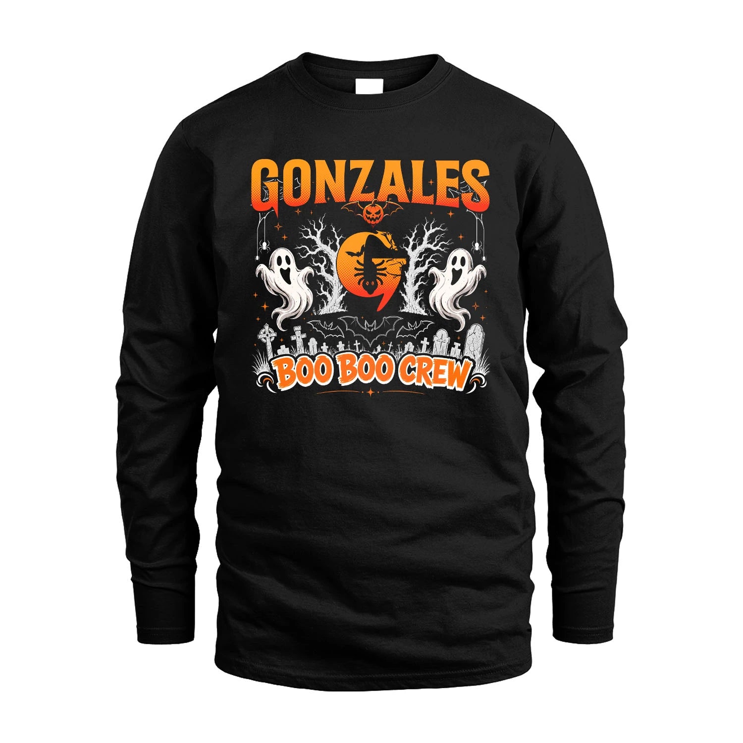 Boo Boo Crew Halloween Custom Name Shirt GONZALES M1-28