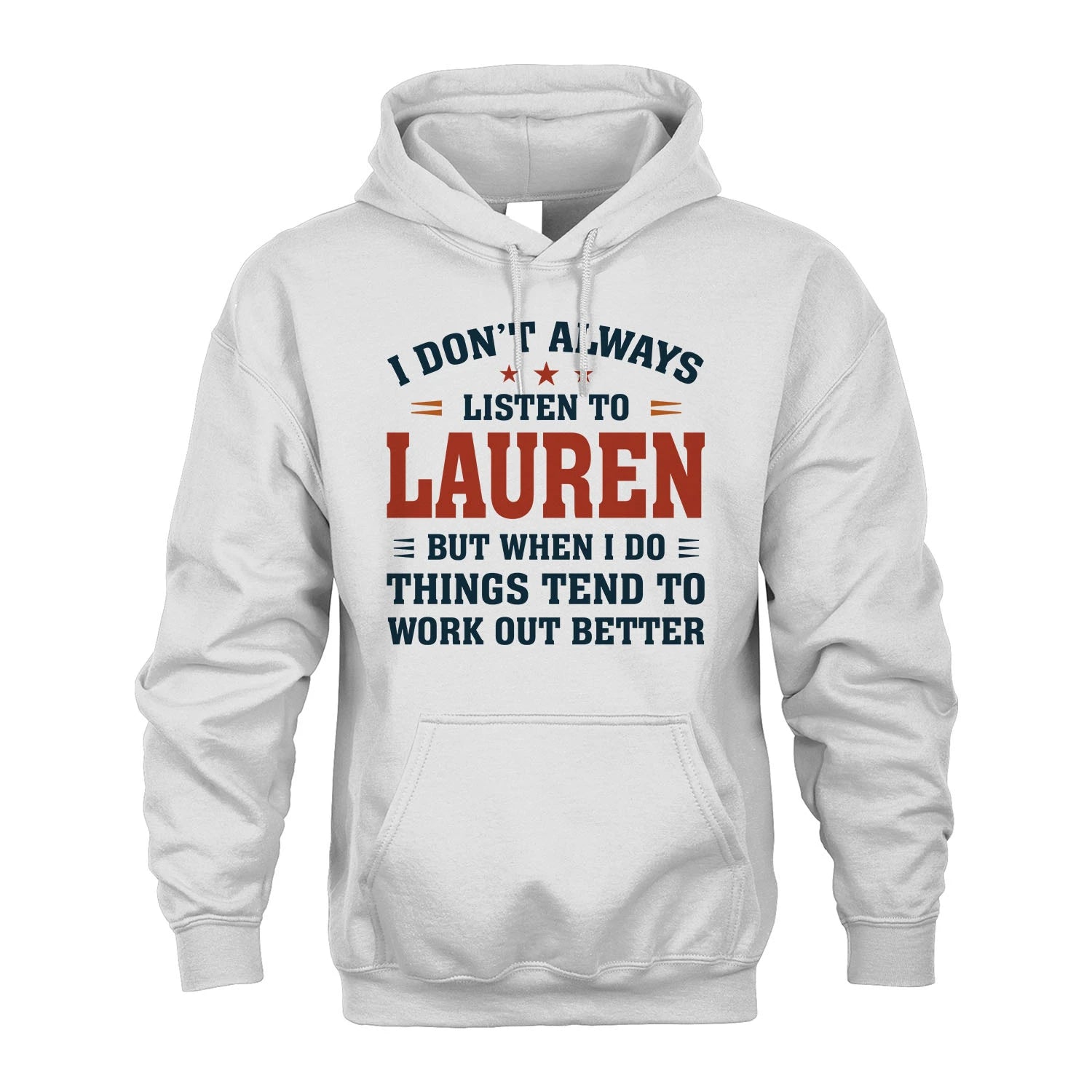 I Don't Always Listen To... LAUREN M1-2