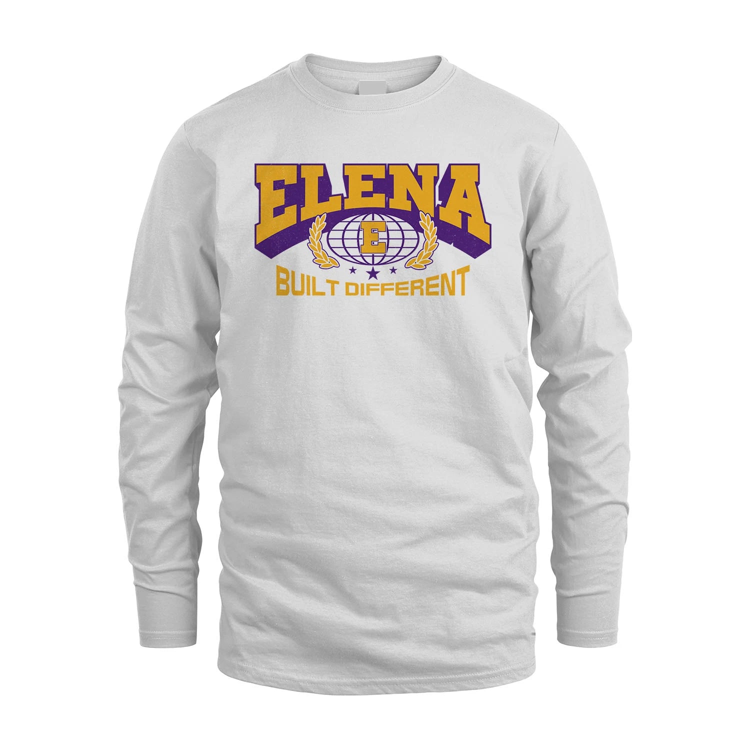 Your Name Built Different Sporty Shirt ELENA M1-32