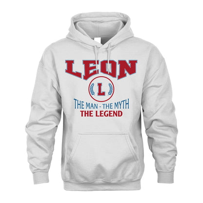 The Man The Myth The Legend Jet Style Shirt LEON M1-9