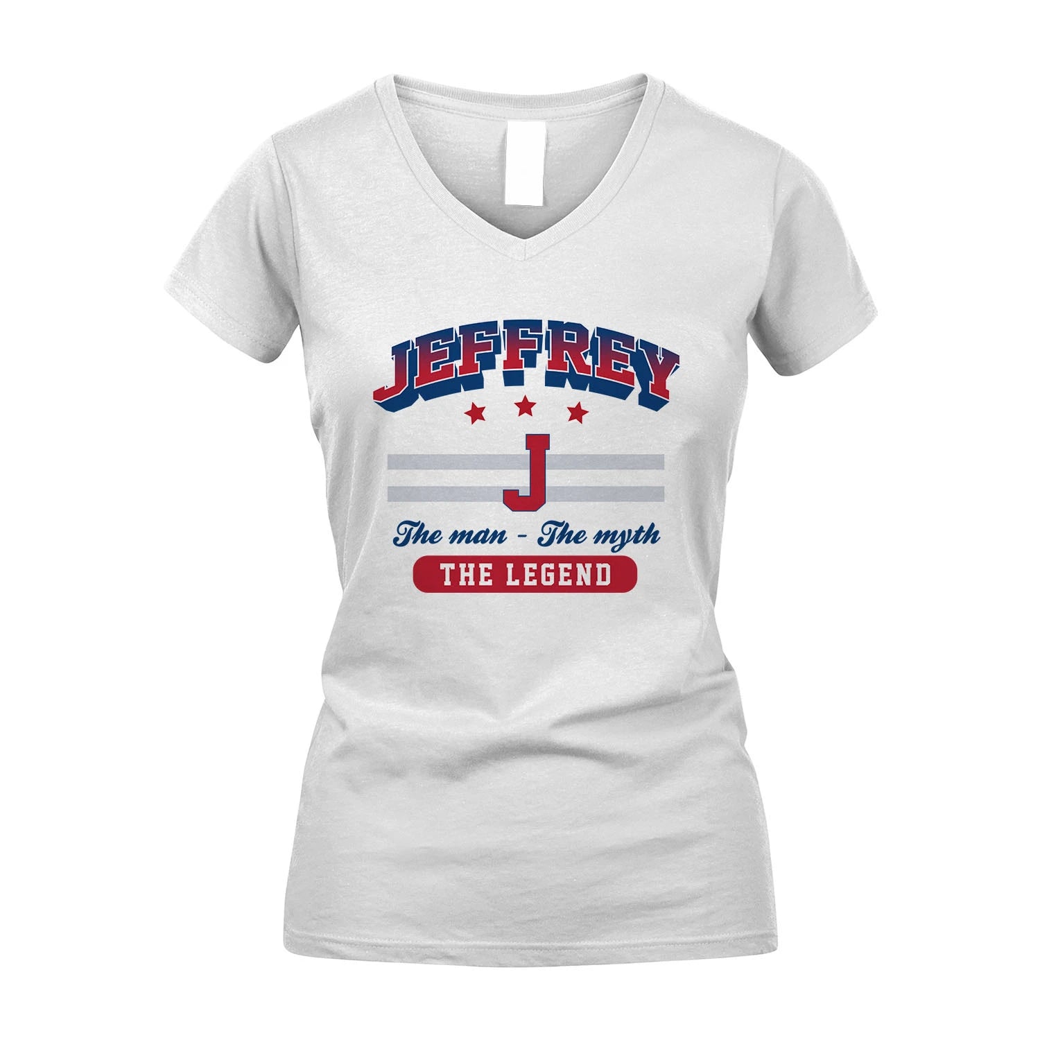 The Man The Myth The Legend With Your Name Shirt JEFFREY M1-35