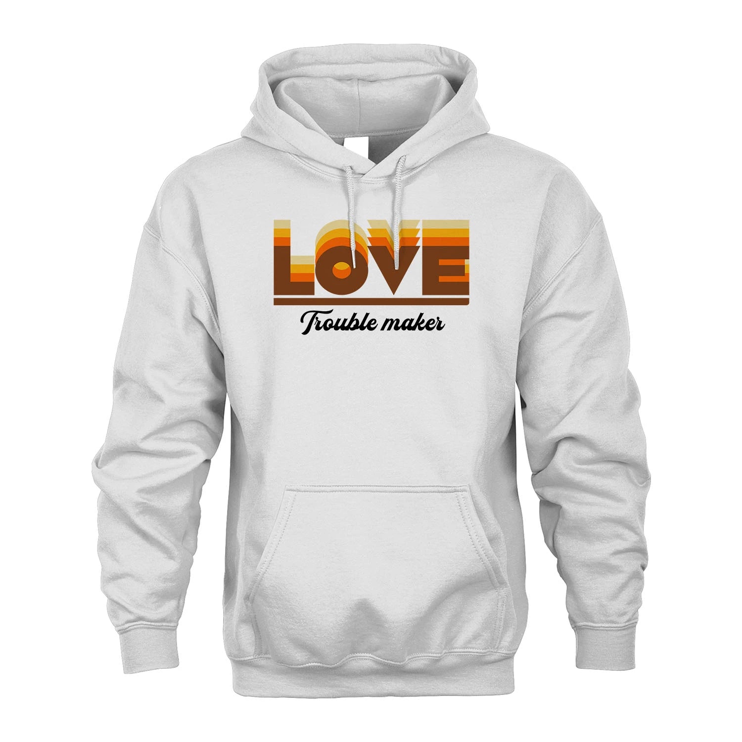 Your Name Trouble Maker Funny Shirt LOVE M1-34
