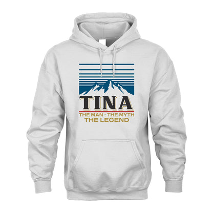 The Man The Myth The Legend Vintage Mountain Shirt TINA M1-19
