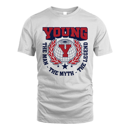 The Man The Myth The Legend Logo Shirt YOUNG M1-30