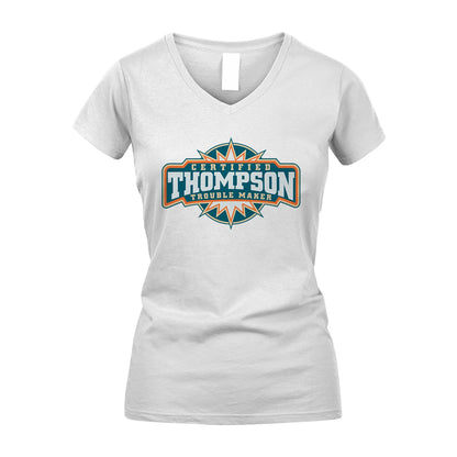 Certified Your Name Trouble Maker Shirt THOMPSON M1-36