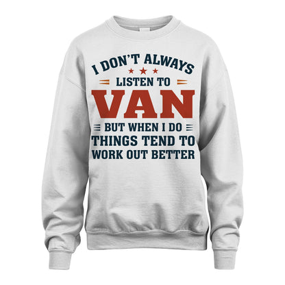 I Don't Always Listen To... VAN M1-2