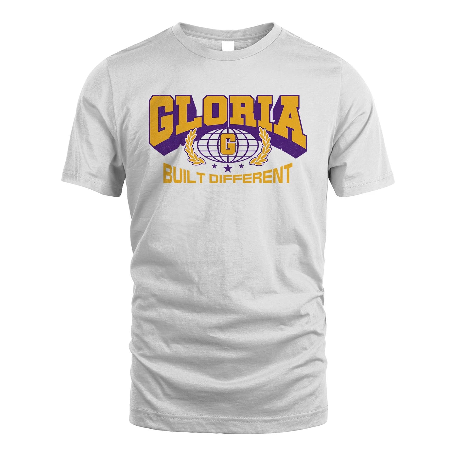 Your Name Built Different Sporty Shirt GLORIA M1-32