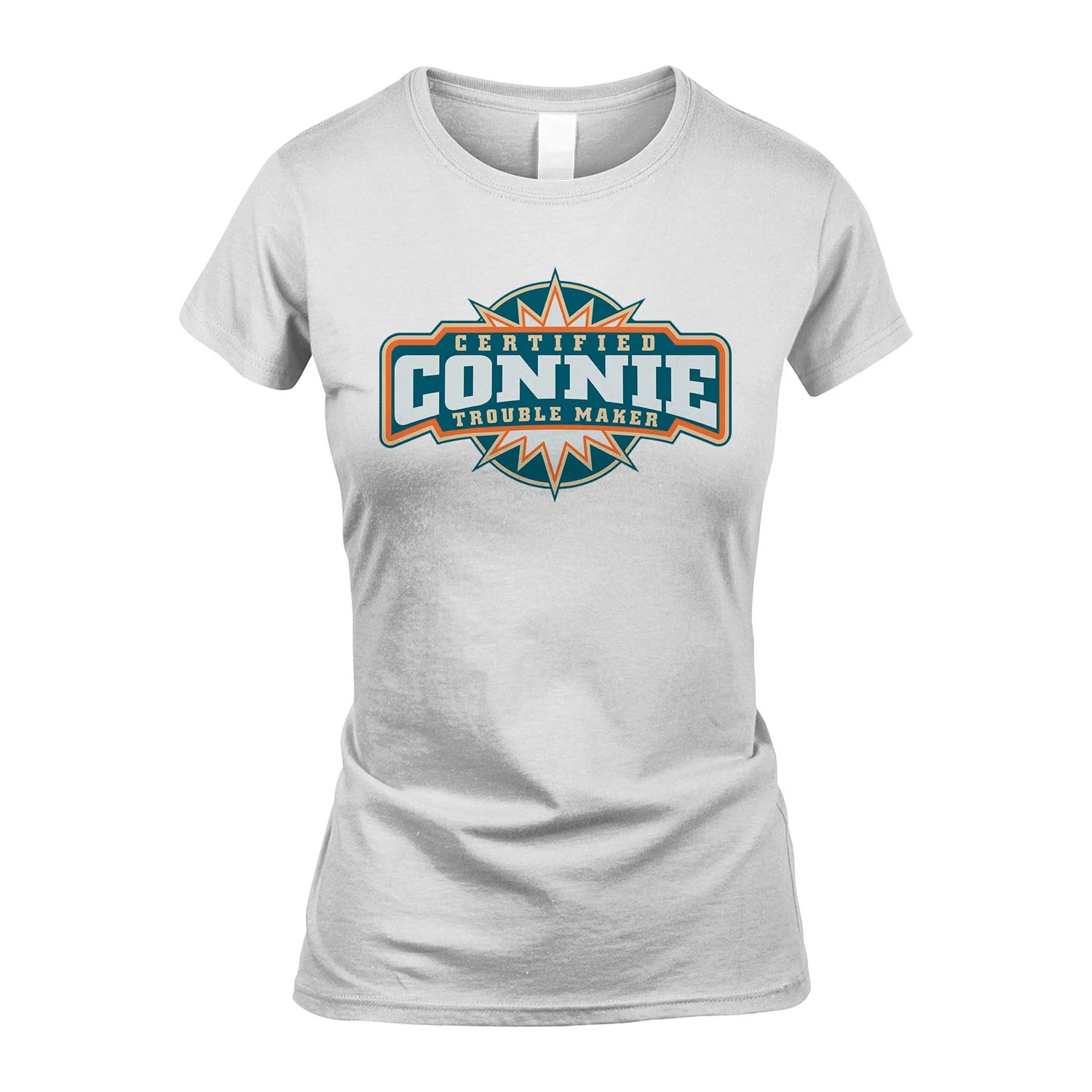 Certified Your Name Trouble Maker Shirt CONNIE M1-36