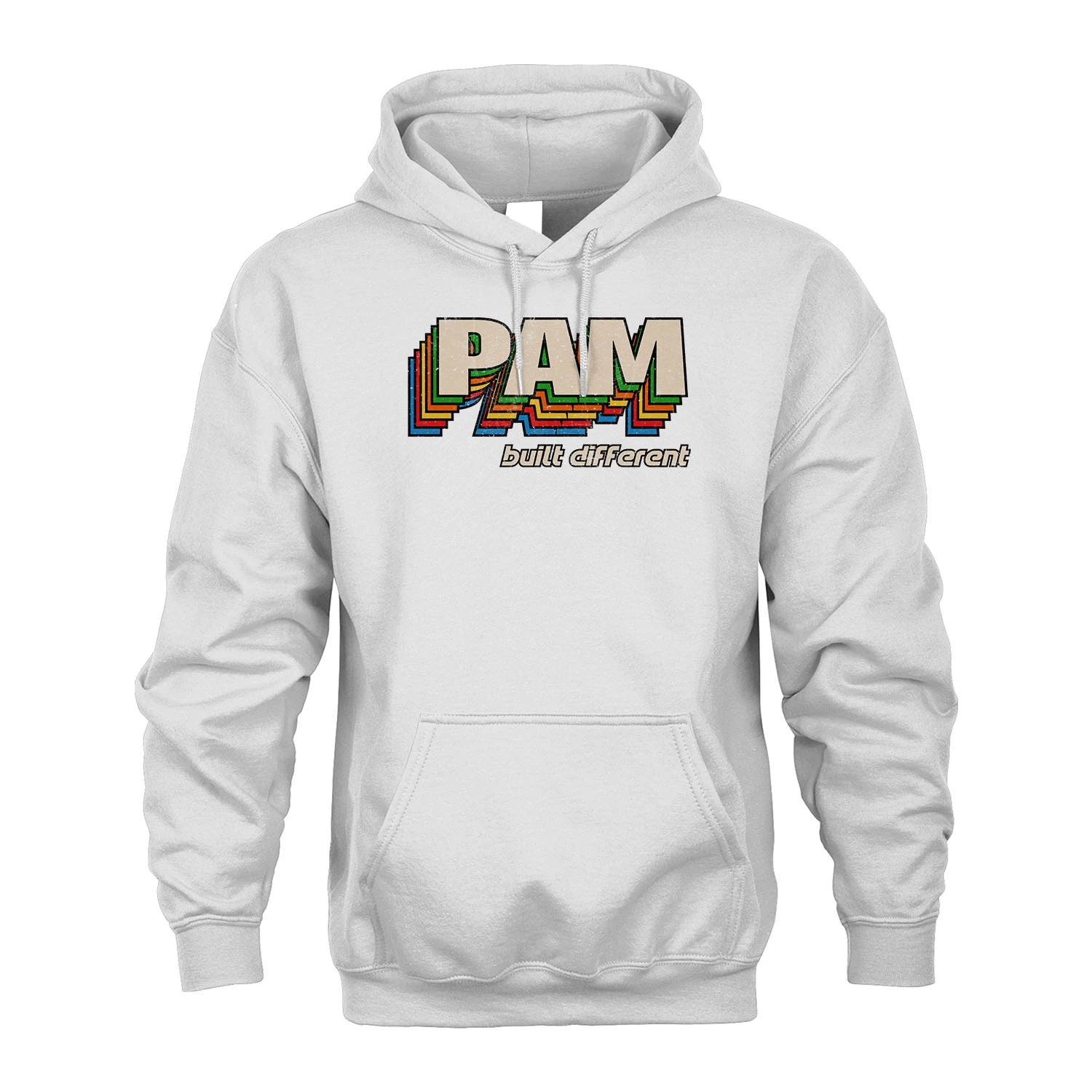 Your Name Built Different Retro Shirt PAM M1-26