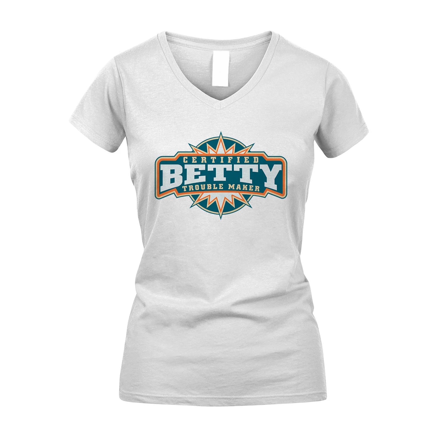 Certified Your Name Trouble Maker Shirt BETTY M1-36