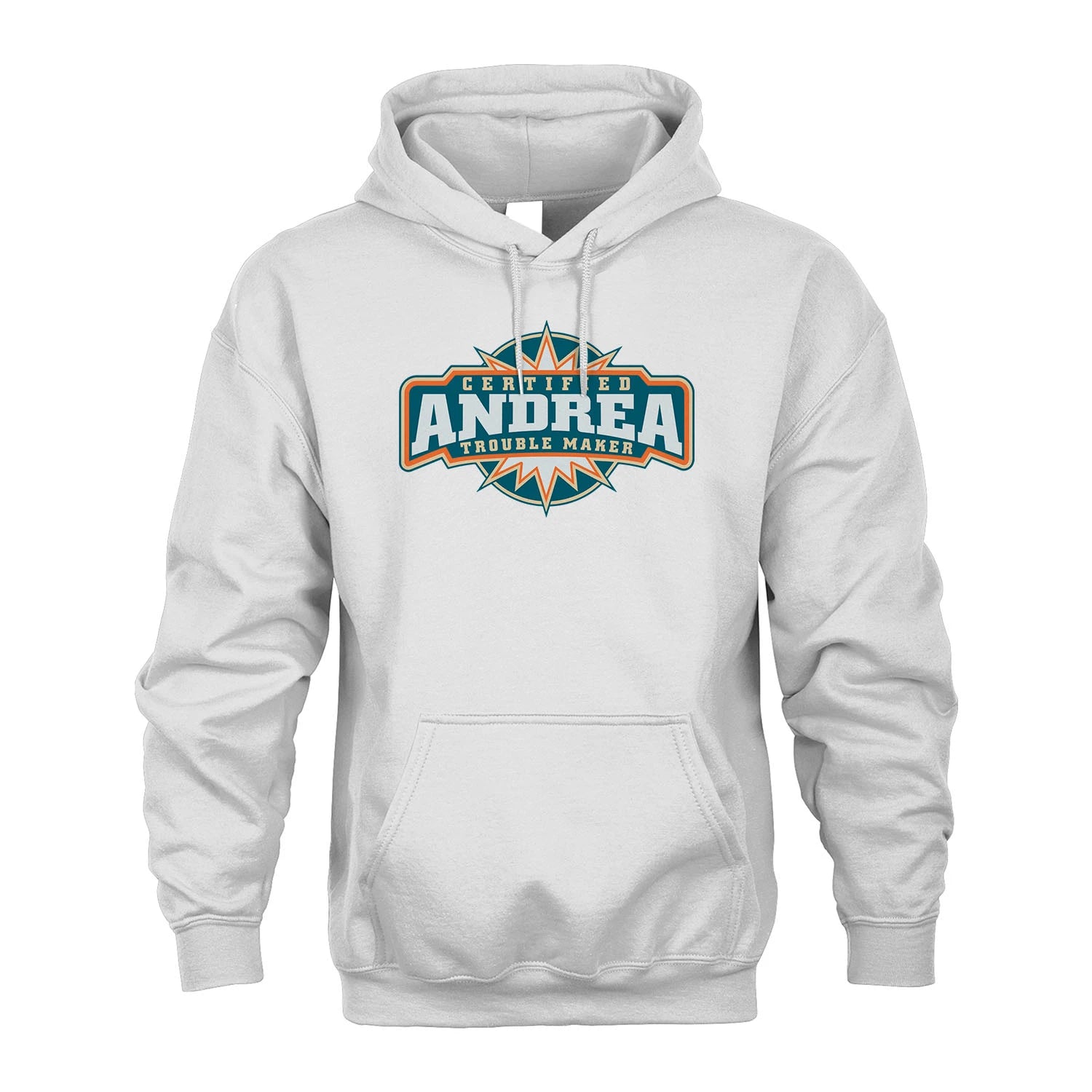 Certified Your Name Trouble Maker Shirt ANDREA M1-36