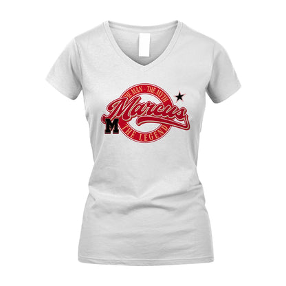 The Man The Myth The Legend Sporty Shirt MARCUS M1-14