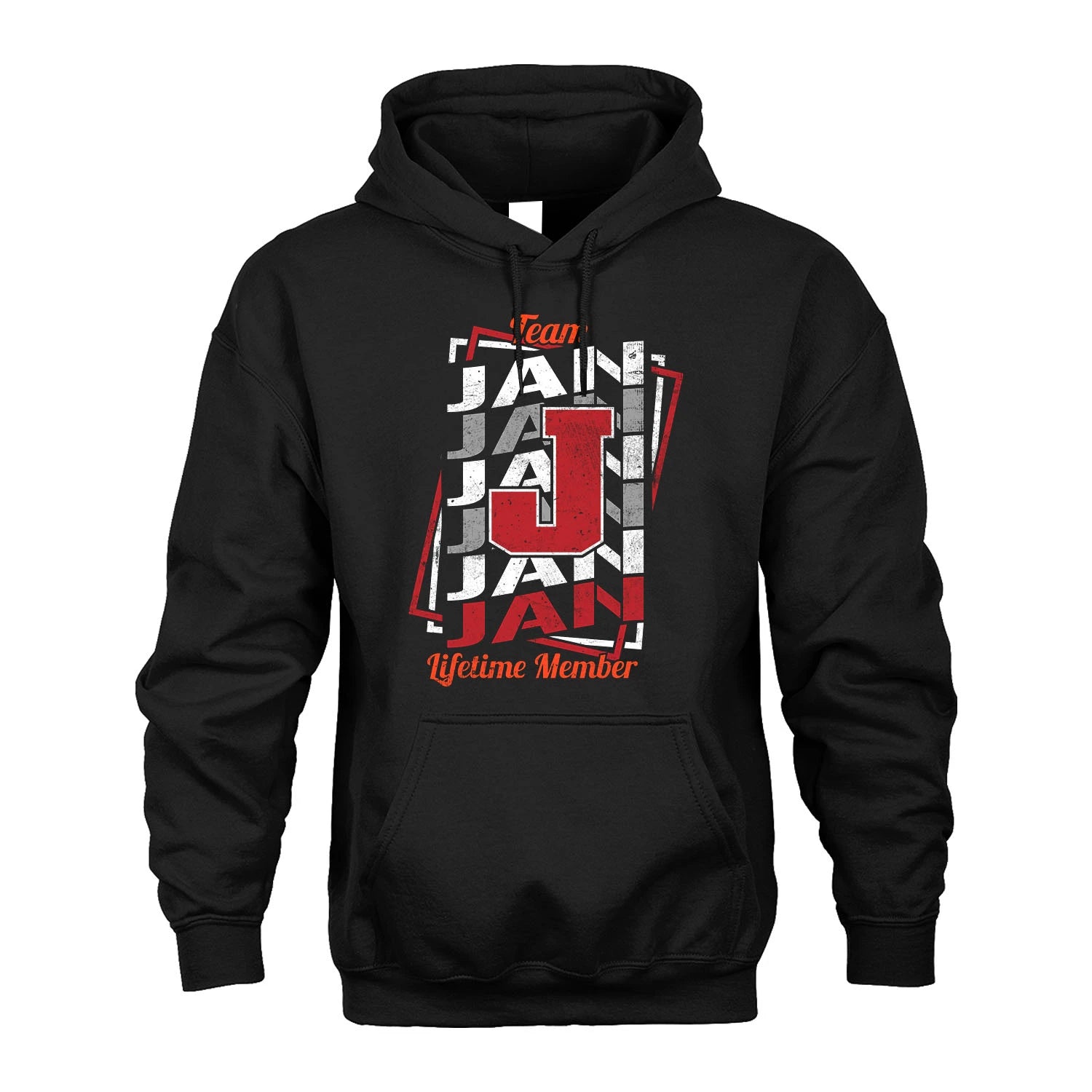 Team Your Name Lifetime Member Sporty Shirt JAN M1-25
