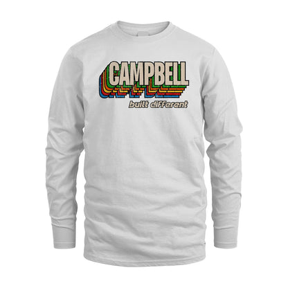 Your Name Built Different Retro Shirt CAMPBELL M1-26