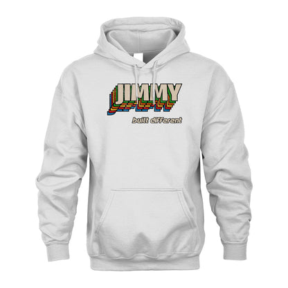 Your Name Built Different Retro Shirt JIMMY M1-26