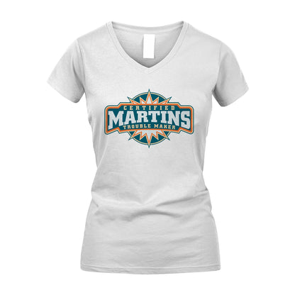 Certified Your Name Trouble Maker Shirt MARTINS M1-36