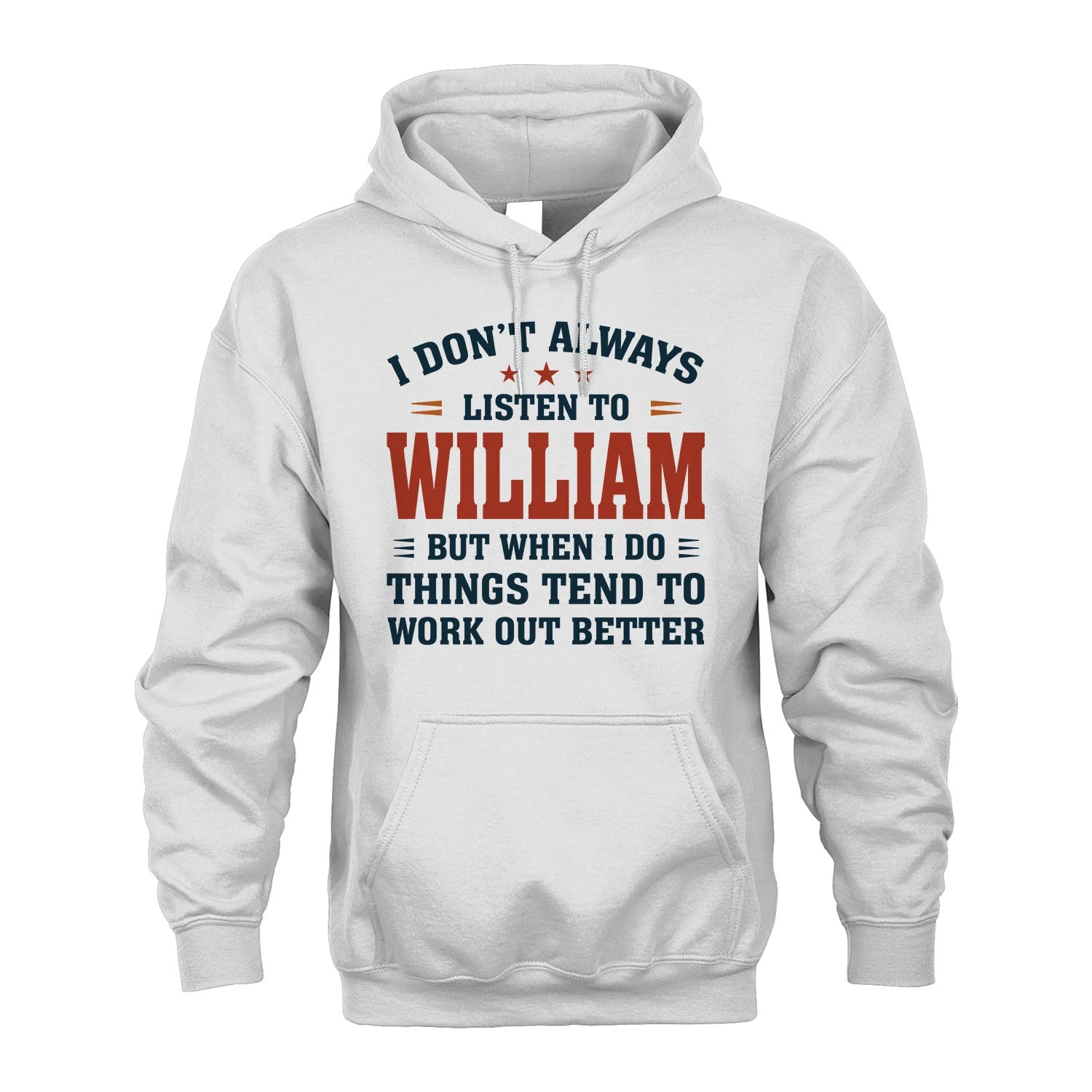 I Don't Always Listen To... WILLIAM M1-2