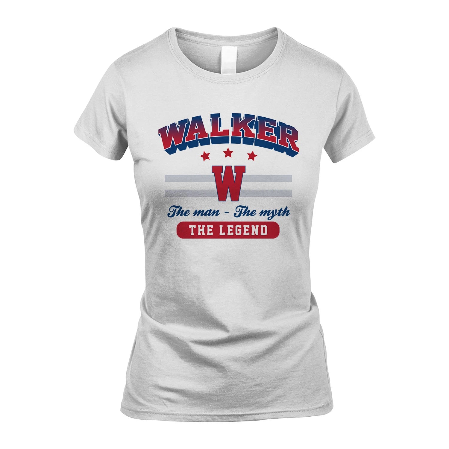The Man The Myth The Legend With Your Name Shirt WALKER M1-35