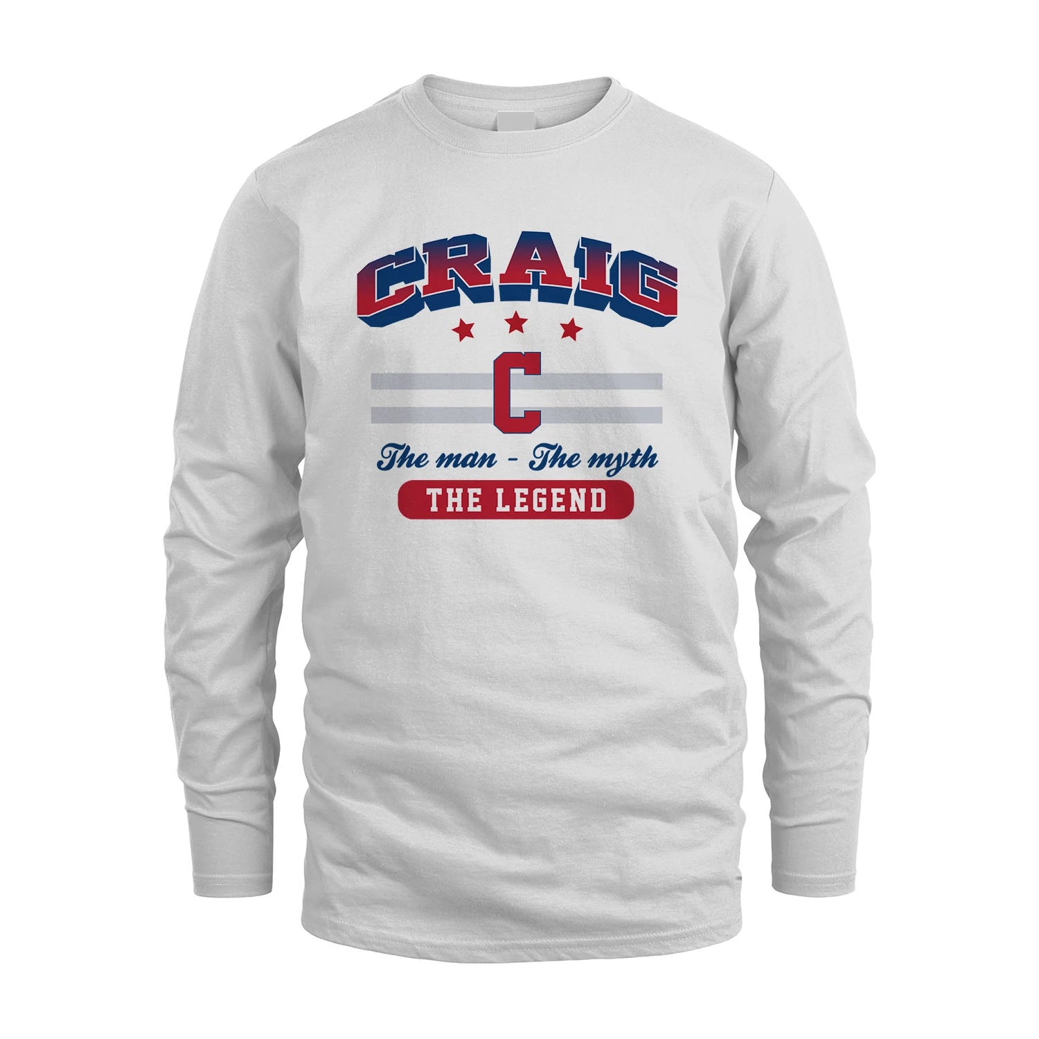 The Man The Myth The Legend With Your Name Shirt CRAIG M1-35