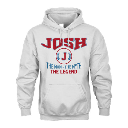 The Man The Myth The Legend Jet Style Shirt JOSH M1-9
