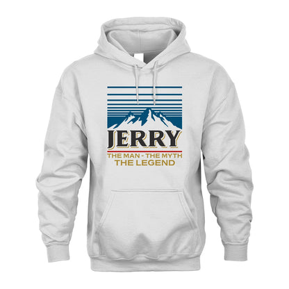 The Man The Myth The Legend Vintage Mountain Shirt JERRY M1-19