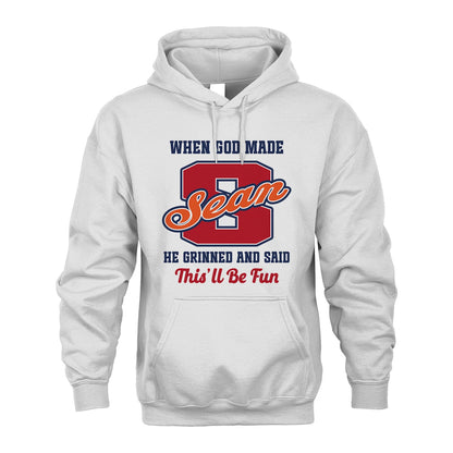God Made Your Name Custom Shirt SEAN M1-16