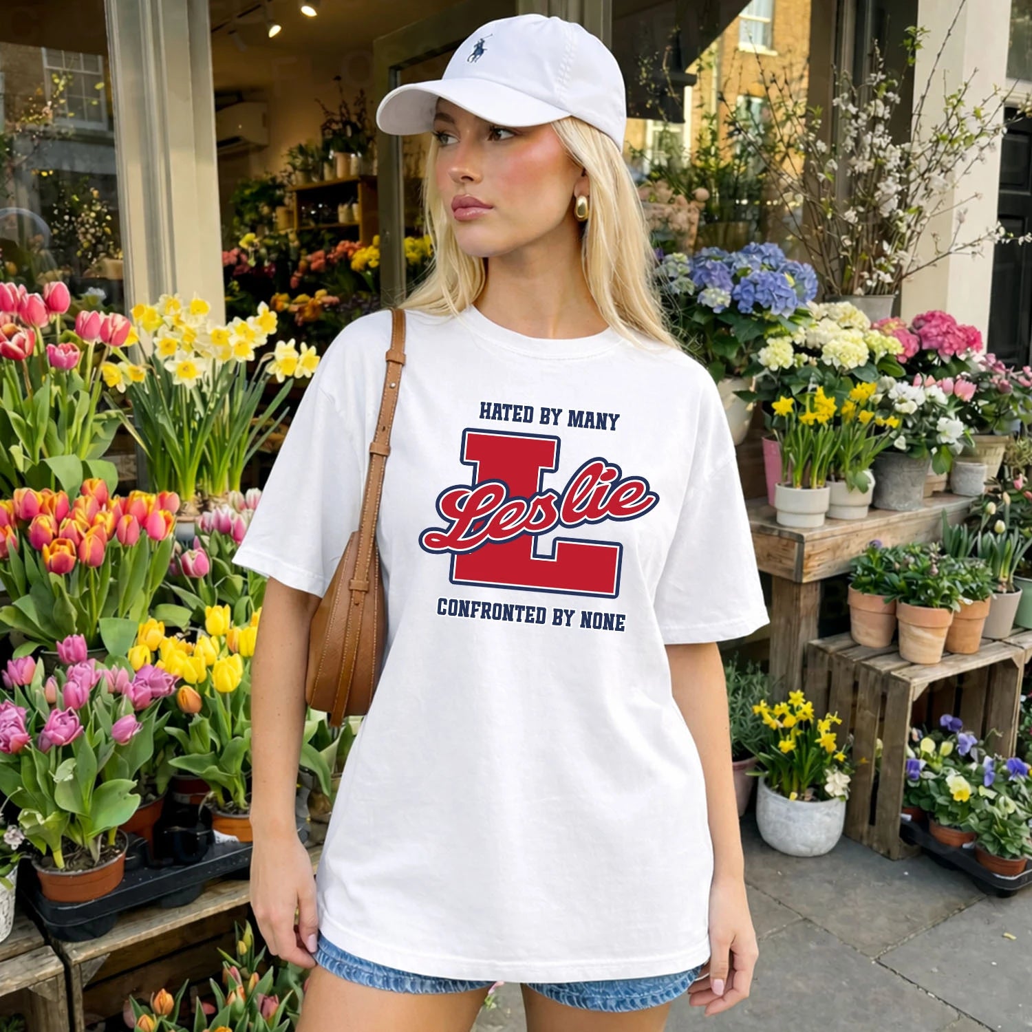 Hated By Many Confronted By None Personalized Name Shirt LESLIE M1-8