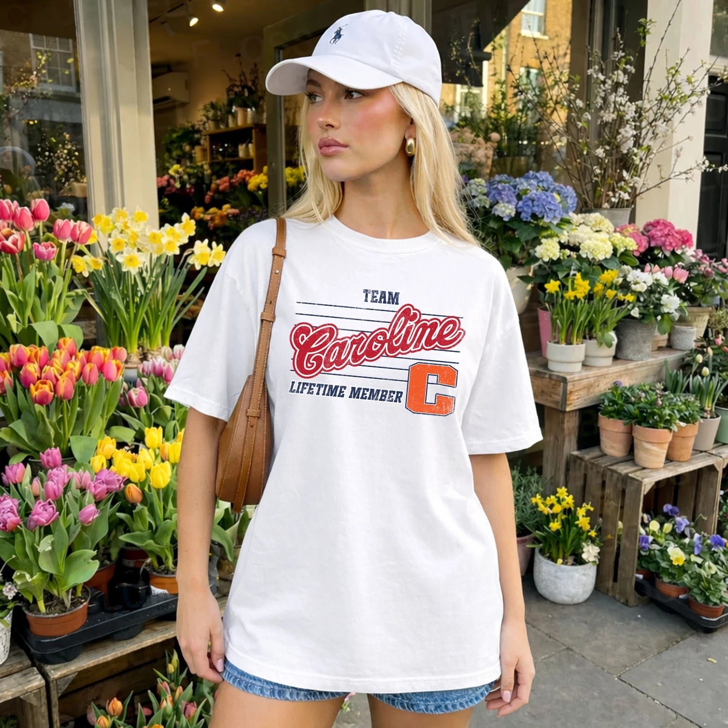 Team Your Name Lifetime Member Vintage Shirt CAROLINE M1-24