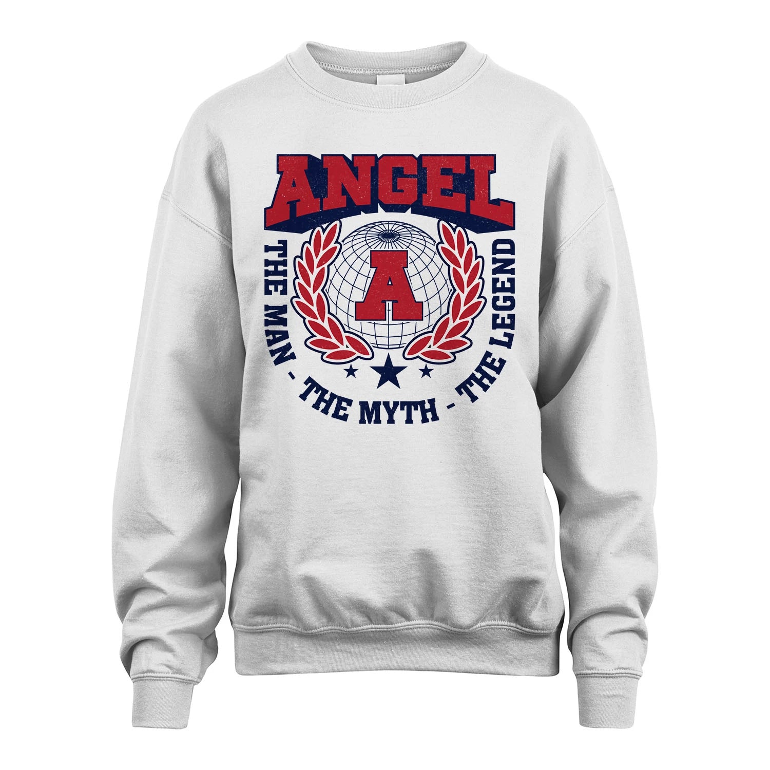 The Man The Myth The Legend Logo Shirt ANGEL M1-30