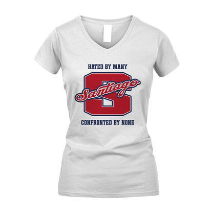 Hated By Many Confronted By None Personalized Name Shirt SANTIAGO M1-8