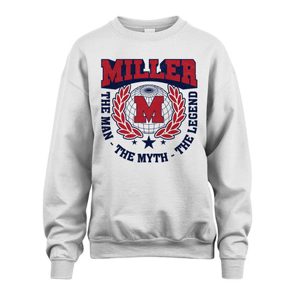 The Man The Myth The Legend Logo Shirt MILLER M1-30