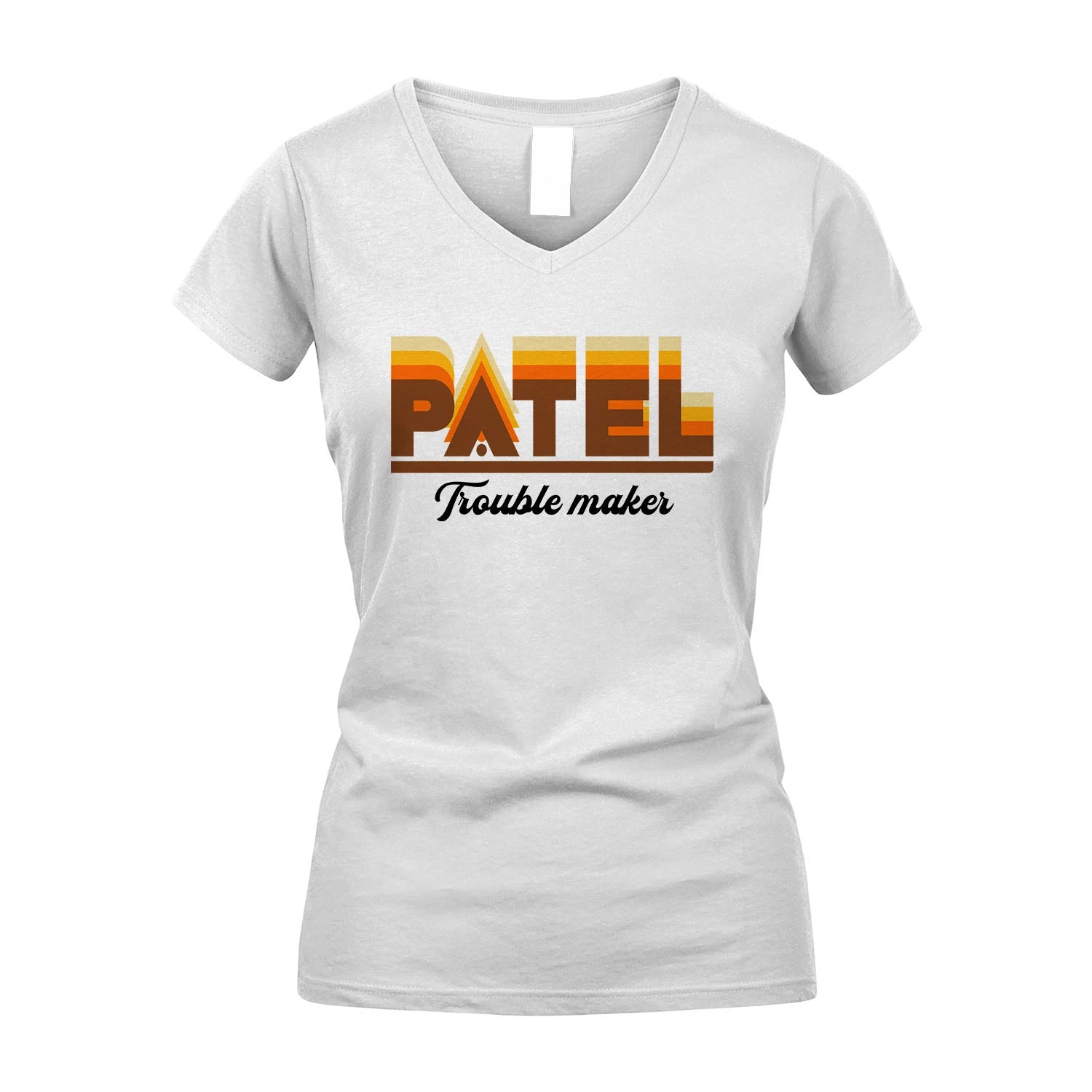 Your Name Trouble Maker Funny Shirt PATEL M1-34