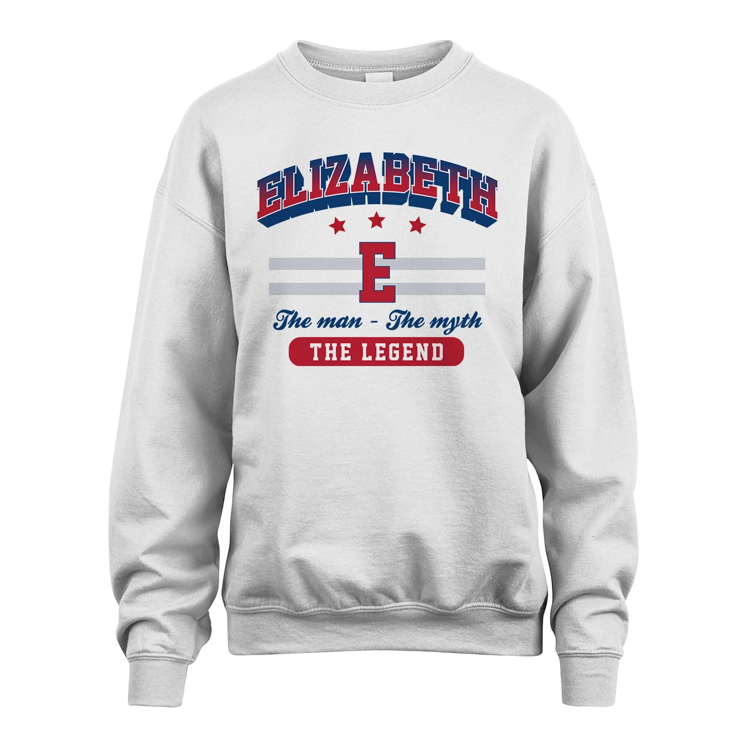 The Man The Myth The Legend With Your Name Shirt ELIZABETH M1-35