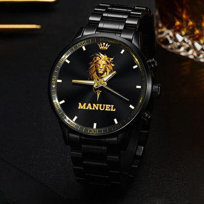 Golden King Lion Watch MANUEL M1-W3
