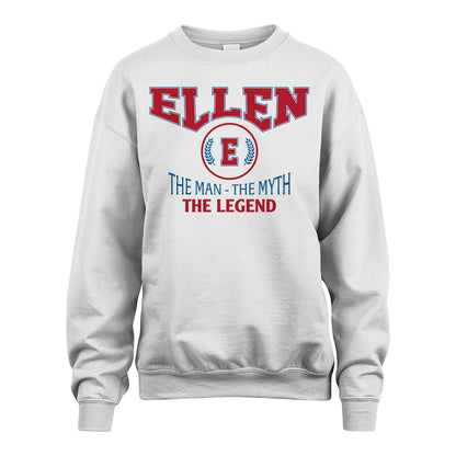 The Man The Myth The Legend Jet Style Shirt ELLEN M1-9