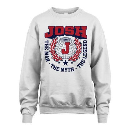 The Man The Myth The Legend Logo Shirt JOSH M1-30